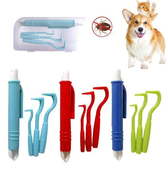 Kits d'outils d'élimination des tiques (4 pièces)